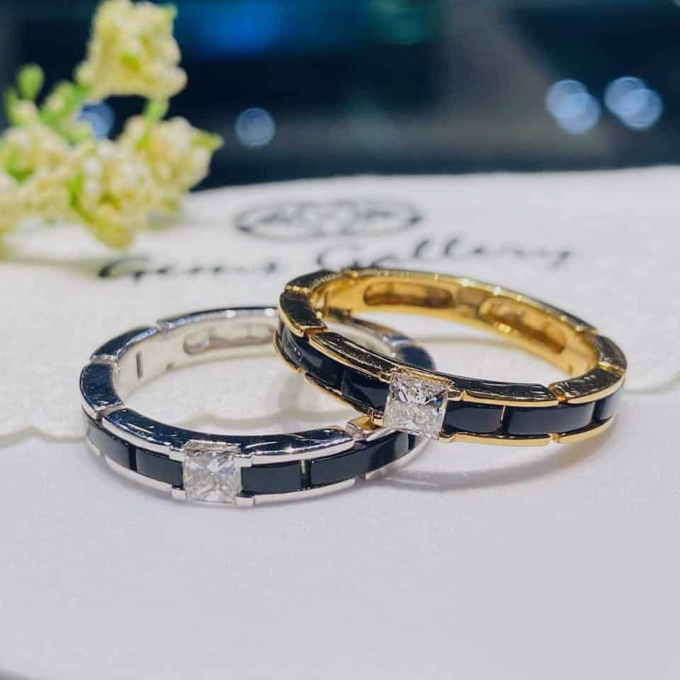 Wedding rings available at Gems Gallery Pattaya