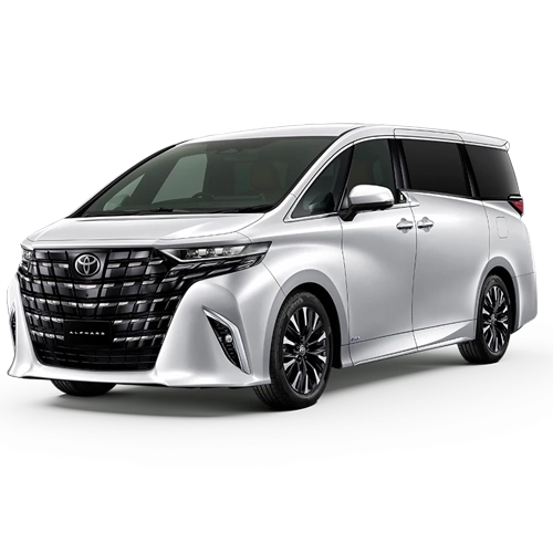 Toyota Alphard Luxury Van for premium airport transfer