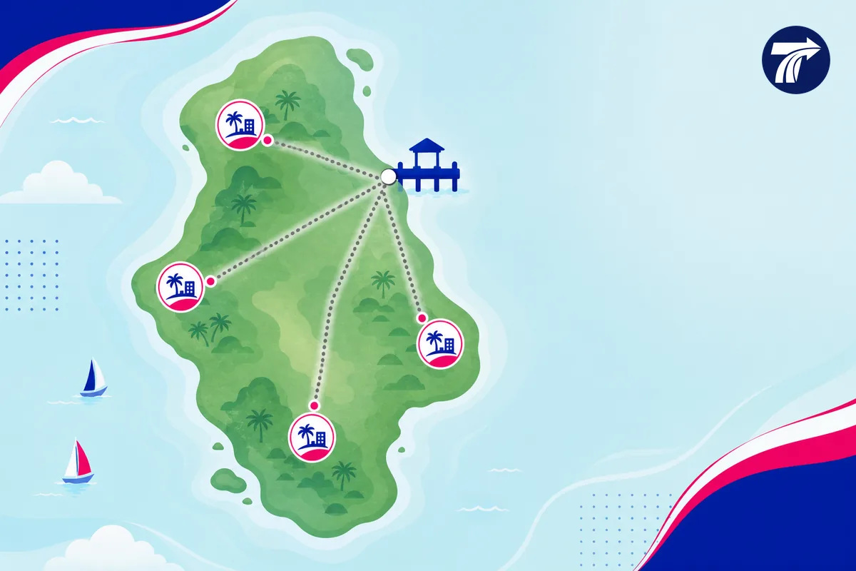Planning onward travel from a Koh Samet arrival point