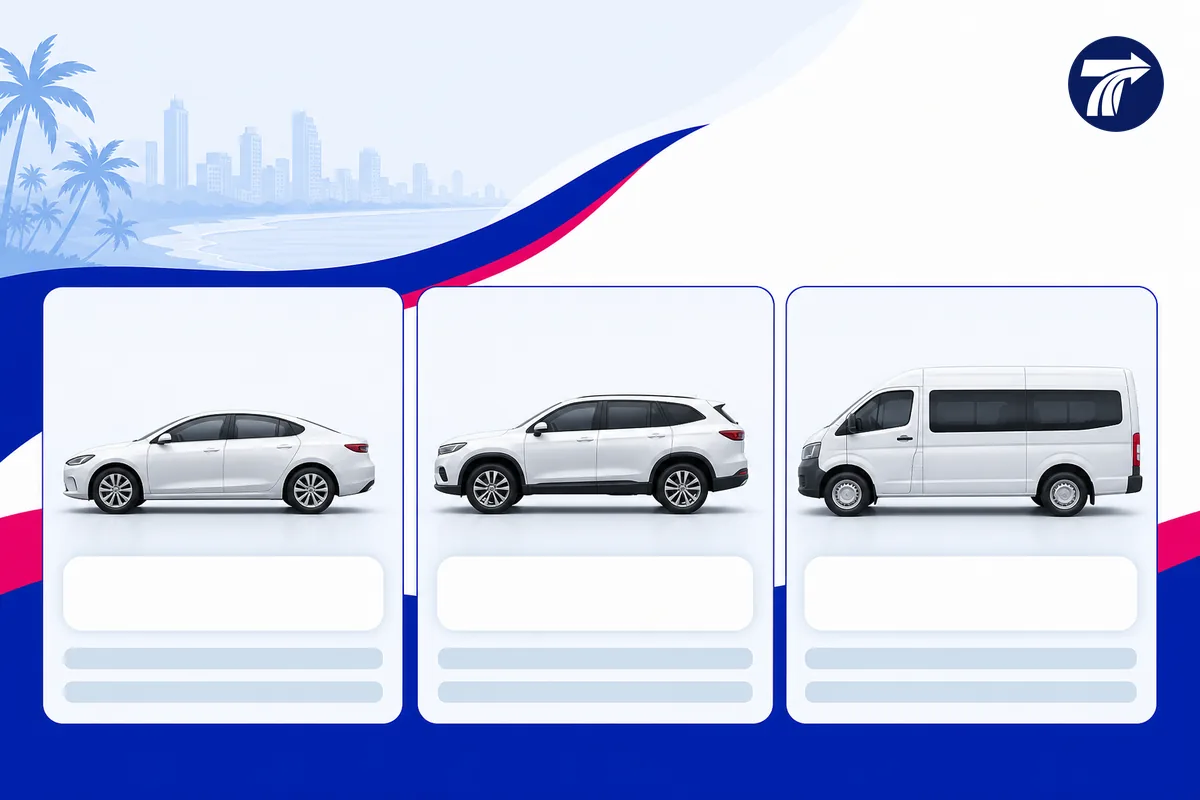 Published sedan SUV and van fares to Ban Phe