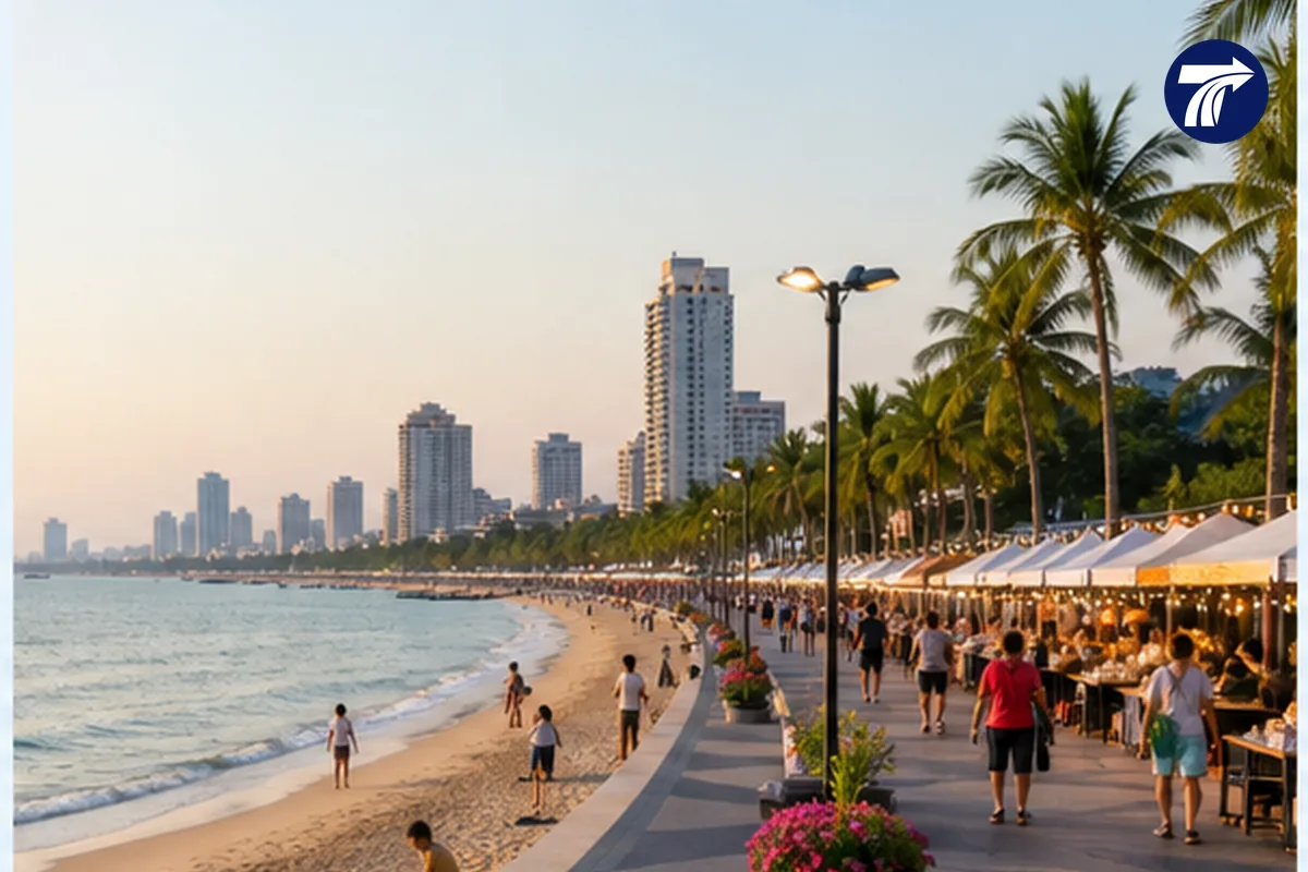Flexible Pattaya day with beach and market options